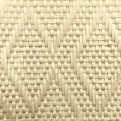 Metro lineal Tejido paja de algodón Rombos natural 160 cm