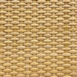 Metro lineal tejido ratán tupido con piel 5 mm ancho 40,64 cm