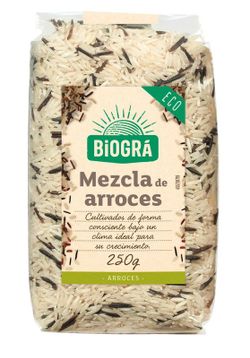 Mezcla de Arroces Salvajes 250g Ecológicos Biogra