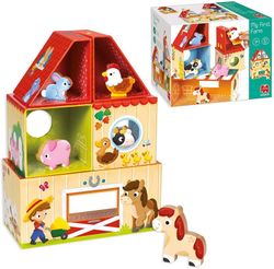 MI PRIMERA GRANJA ANIMALES  MADERA.