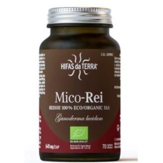 Mico Rei Extracto De Reishi 70 Cápsulas Hifas Da Terra