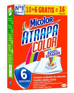 Micolor Toallitas Atrapa Color (10+6)