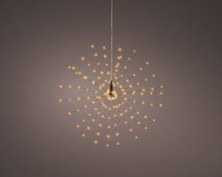 MICRO LED POLESTAR 8 FUNCIONES EFECTO CENTELLEO EXTERIOR COLGANTE COPPER/CLASSIC WARM  -  DIA55