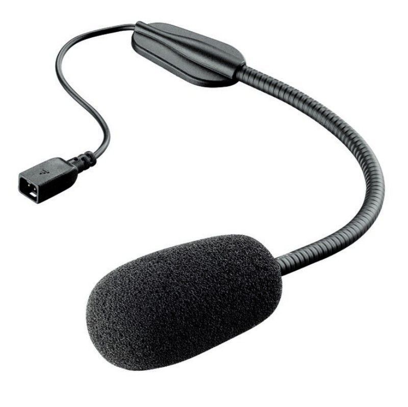 Microfono para casco Jet y modulares con Jack flat