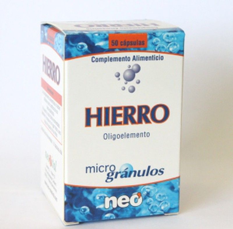 Microgranulos Hierro 50 Caps