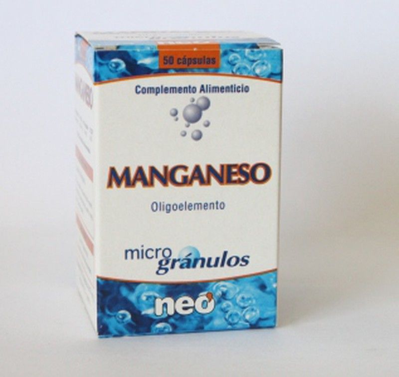Microgranulos Manganeso 50 Caps