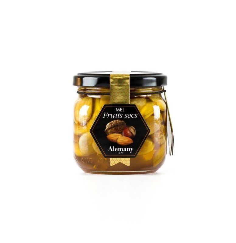 Miel con almendra alemany 250 grs