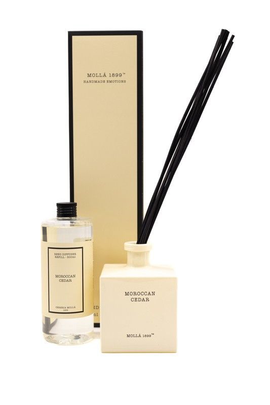Mikado ambientador 500 ml. Moroccan Cedar. Colección Boutique CERERIA MOLLA 1899