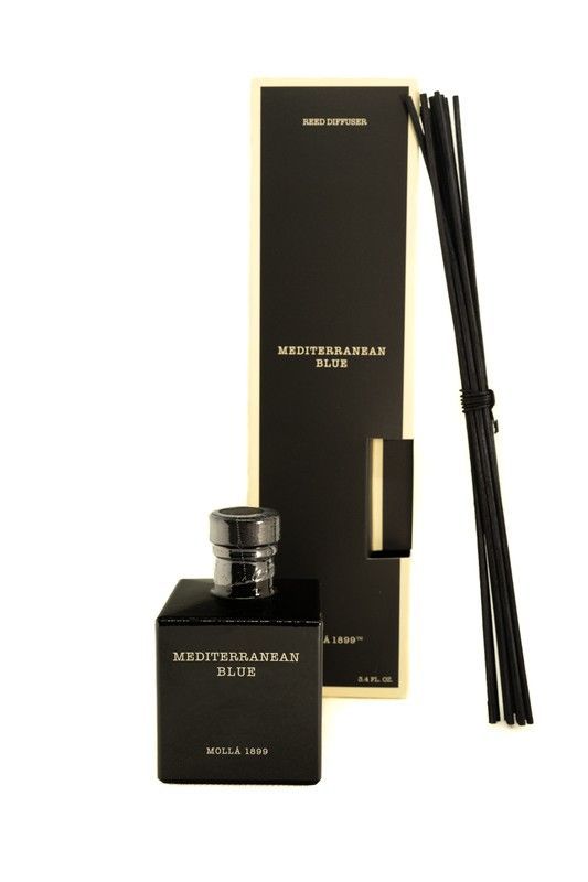 Mikado ambientador de 100 ml. Mediterranean Blue. Colección Boutique CERERIA MOLLA 1899.