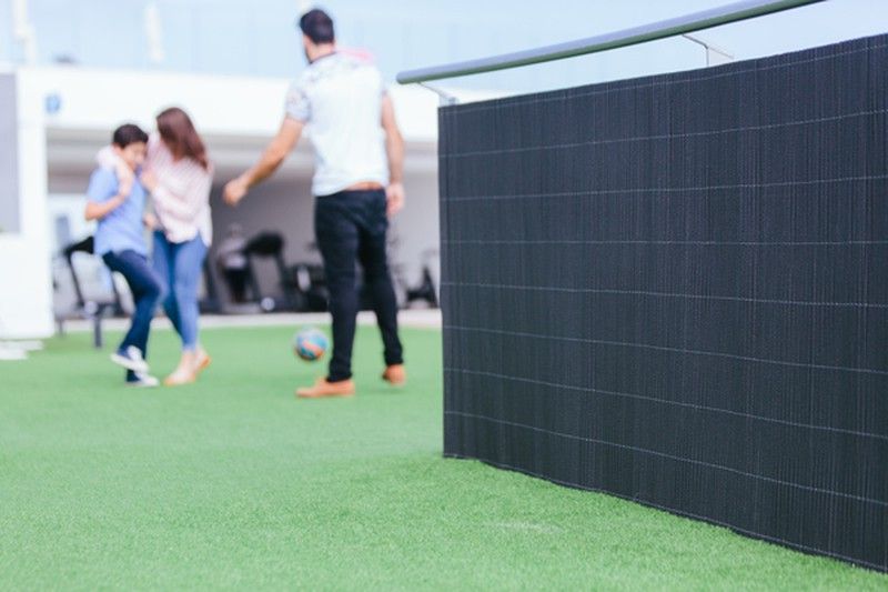 Mimbre Artificial Lop catral color antracita  2X3 M