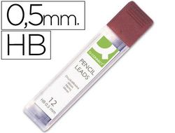 Minas Q-Connect Grafito 0.5 Hb -Estuche de 12 Minas