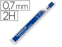 Minas staedtler mars micro grafito 0,7 mm 2h tubo con 12 unidades