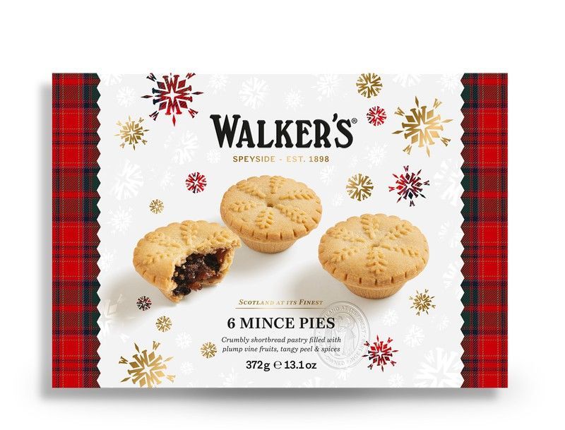 Mince Pies Walkers Tartaleta Navidad 372 grs