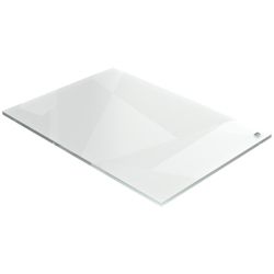 Mini Bloc de notas de escritorio de pizarra blanca de acrílico transparente Nobo A4