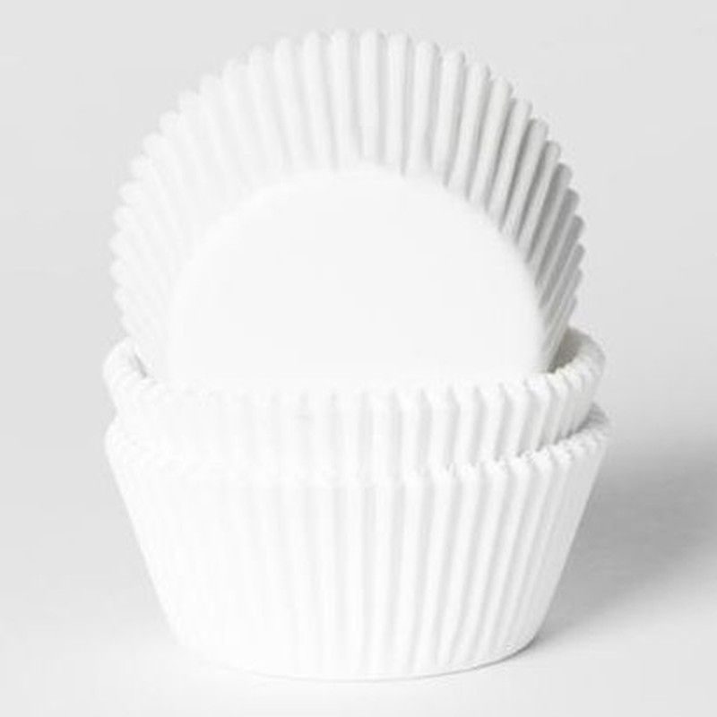 Mini cápsula cupcake blancas 60 uds house of marie