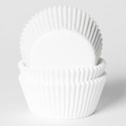 Mini cápsula cupcake blancas 60 uds house of marie