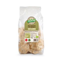 Mini crackers trigo sesamo biocop 250g bio ecológico