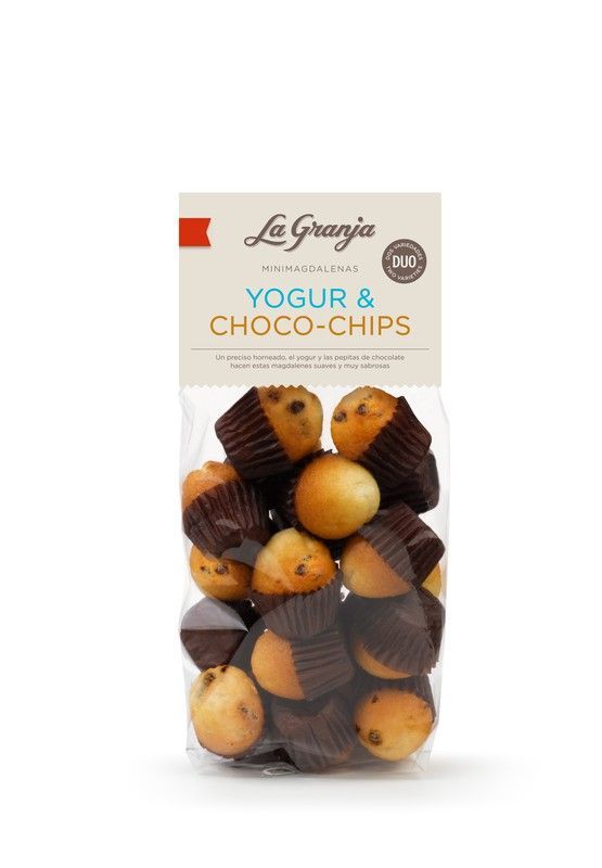 Mini dúo yogur & choco-chips 250g la granja