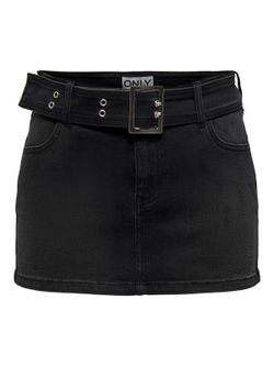 Mini falda con cinturón Only Black