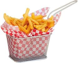 Mini freidora 2 porciones 12,5x10x7,5 cm