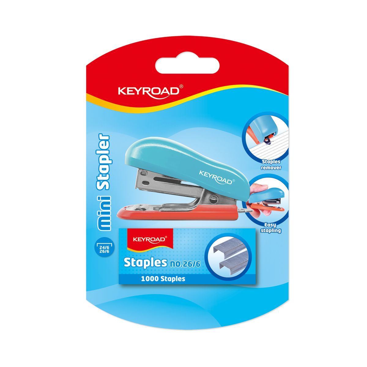 Mini Grapadora + Grapas