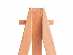 Mini lienzo con caballete liderpapel 6x8 cm gramaje 280g/m2 certificado fsc