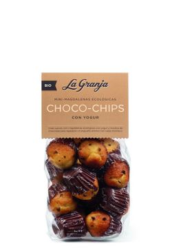 Mini magdalena con choco-chips y yogur 200g la granja
