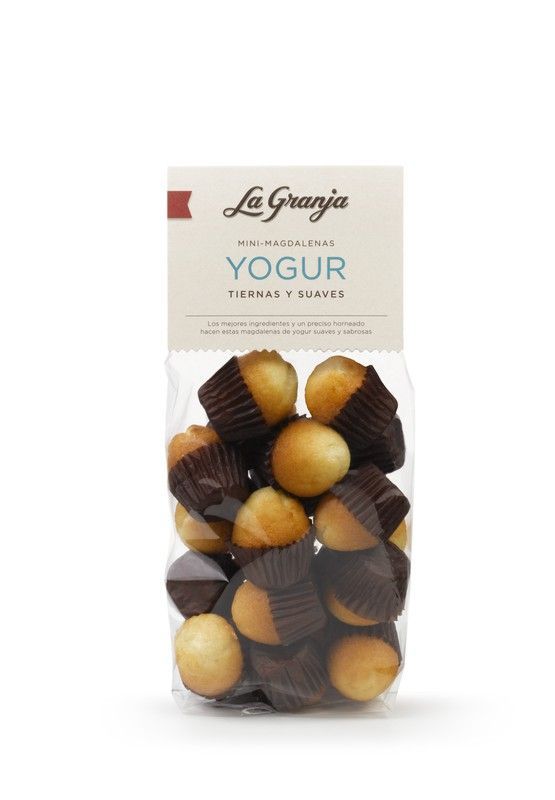 Mini magdalenas con yogur 200g la granja