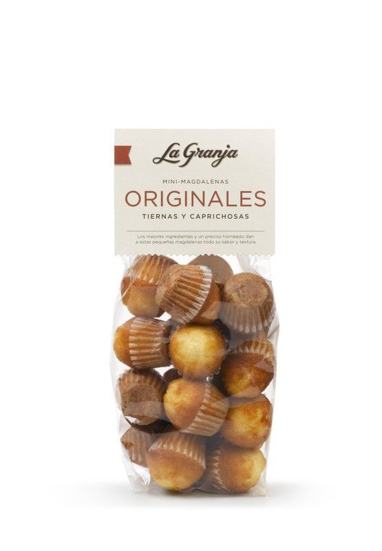 Mini magdalenas originales 200g la granja