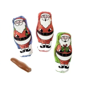 Mini Papa Noel 5 cm 1kg (125 unidades aproximadamente)