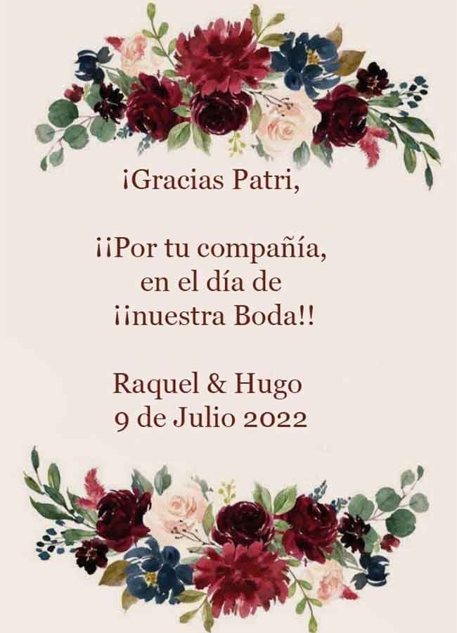 Mini Pergamino Personalizado