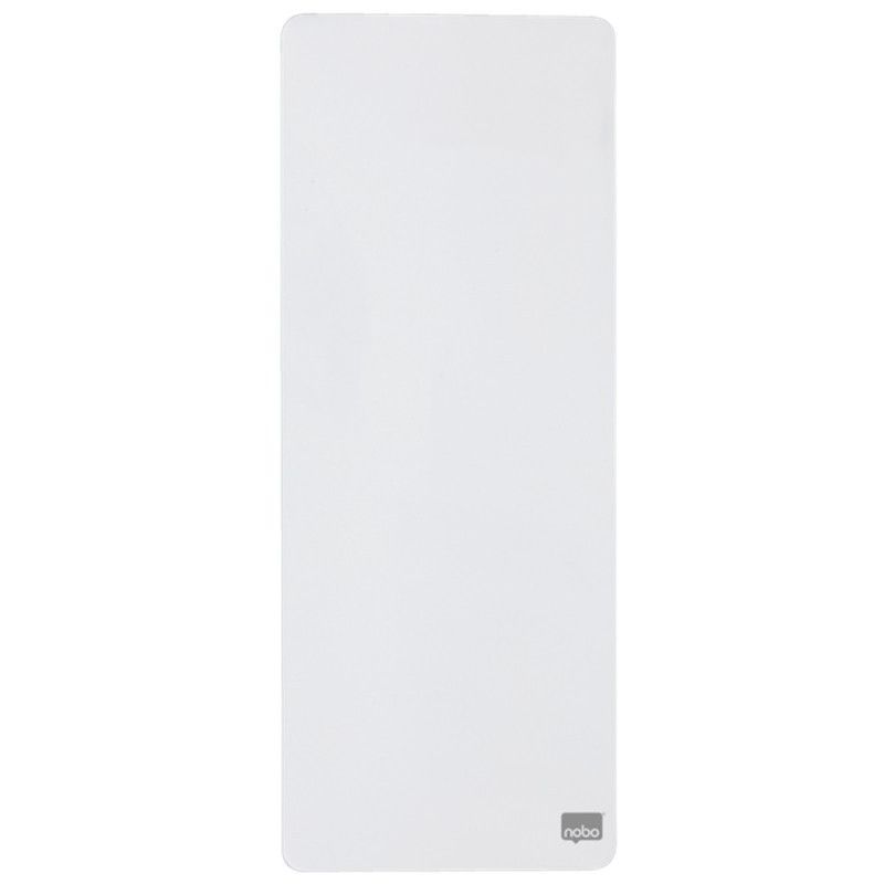 Mini pizarra magnética alargada NOBO 140x360 mm, blanco