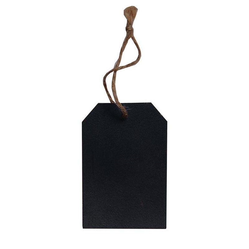 Mini Tag 8x5cm Negro