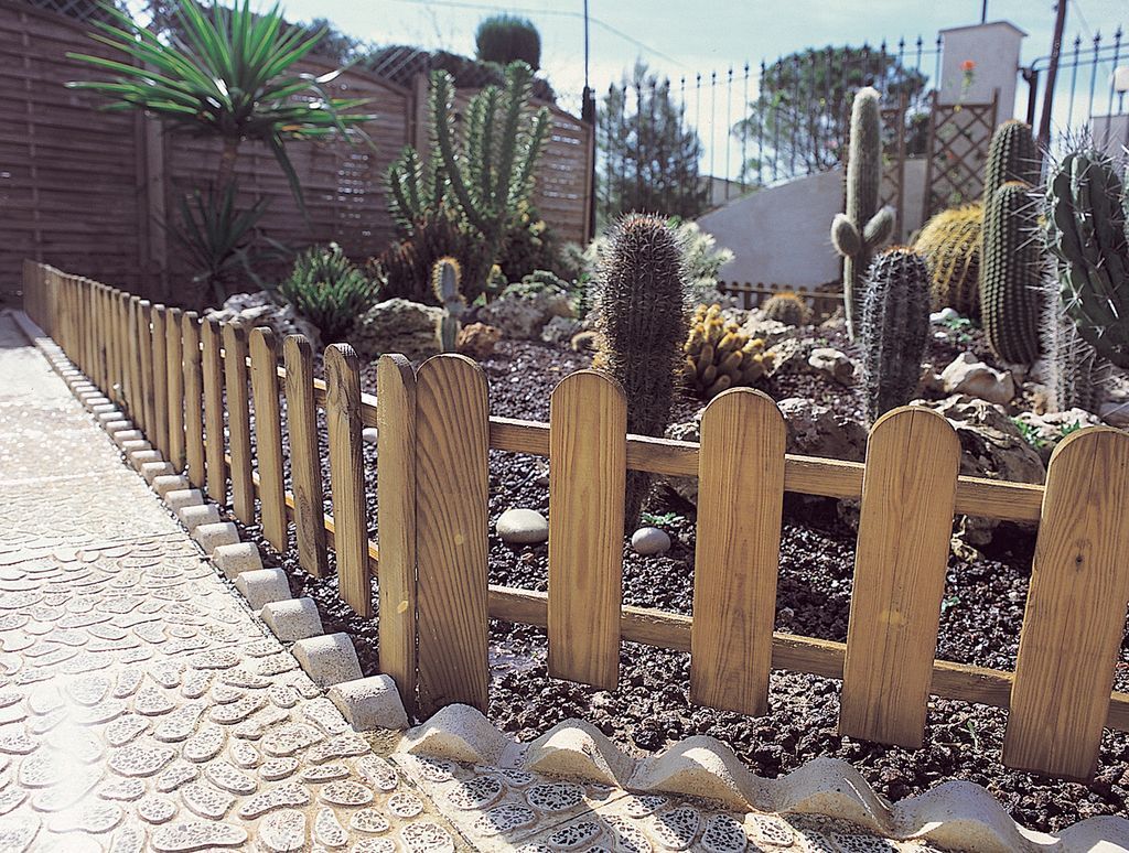 Mini Valla De Madera  Sira 28x111 CM nortene