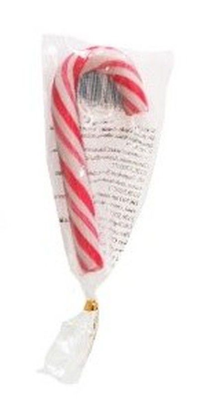 MiniBastones Rojos y blancos Navidad de 7 gramos (120 unidades). Candycanes