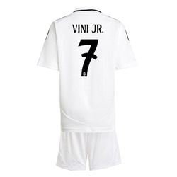 Miniconjunto primera equipación Vinicius 7 Real Madrid 24/25 Oficial Adidas Baby