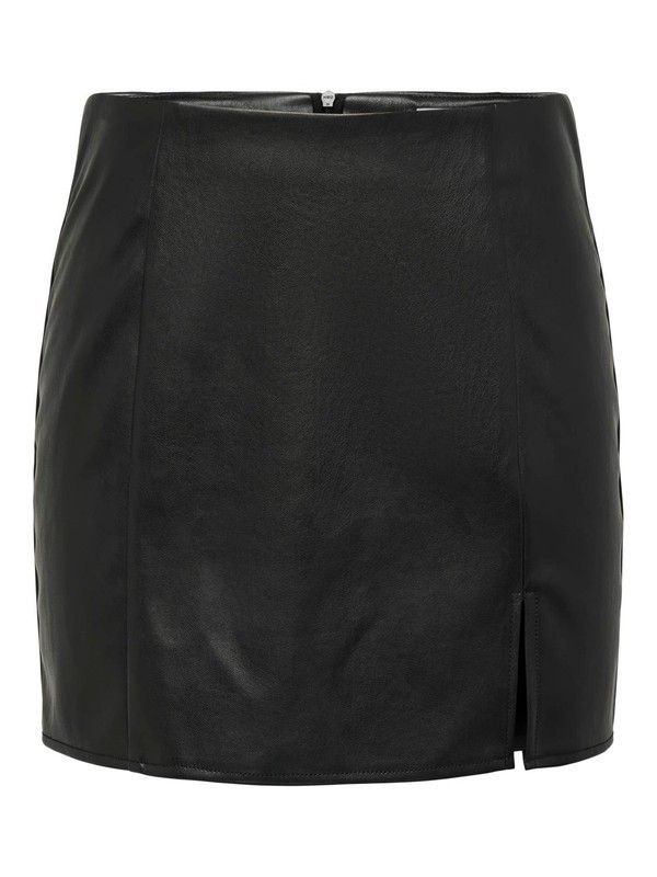 Minifalda polipiel Only Black