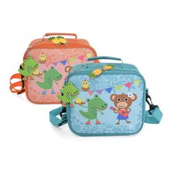 Minilunchbag Portacomida Infantil Snack Rico Funny Jungle Iris