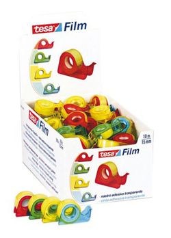 Miniportarrollos con cinta adhesiva tesa