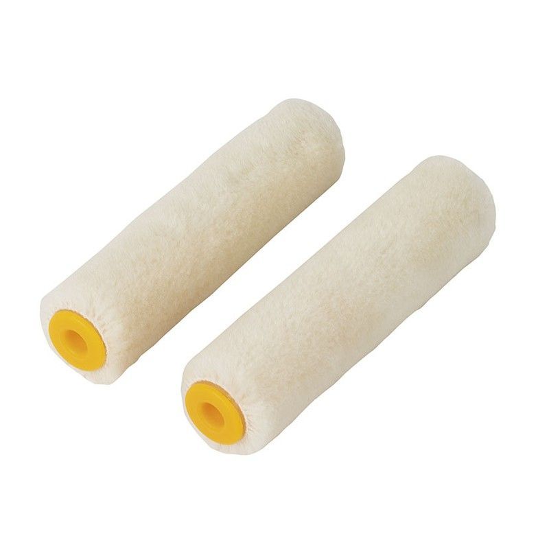 Minirodillo esmaltar y barnizar RATIO serie Brico. Recambio Minirodi. Velour,11Cm, 2 Unid