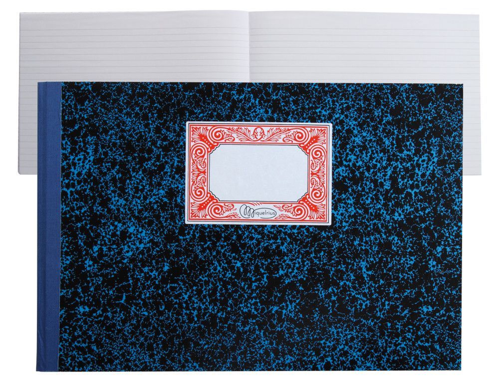 Miquel rius Libro Cartoné Fº Apaisado Rayado Horizontal 3040