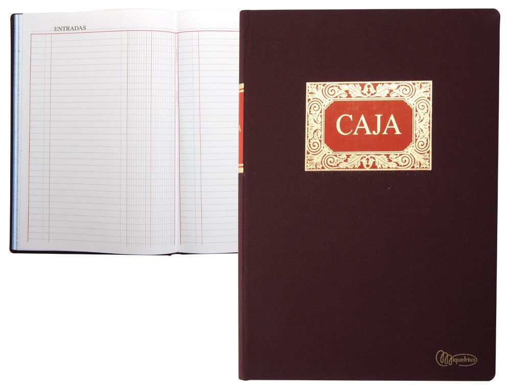 Miquel rius Libro contable Caja Fº Natural   215x315 4021