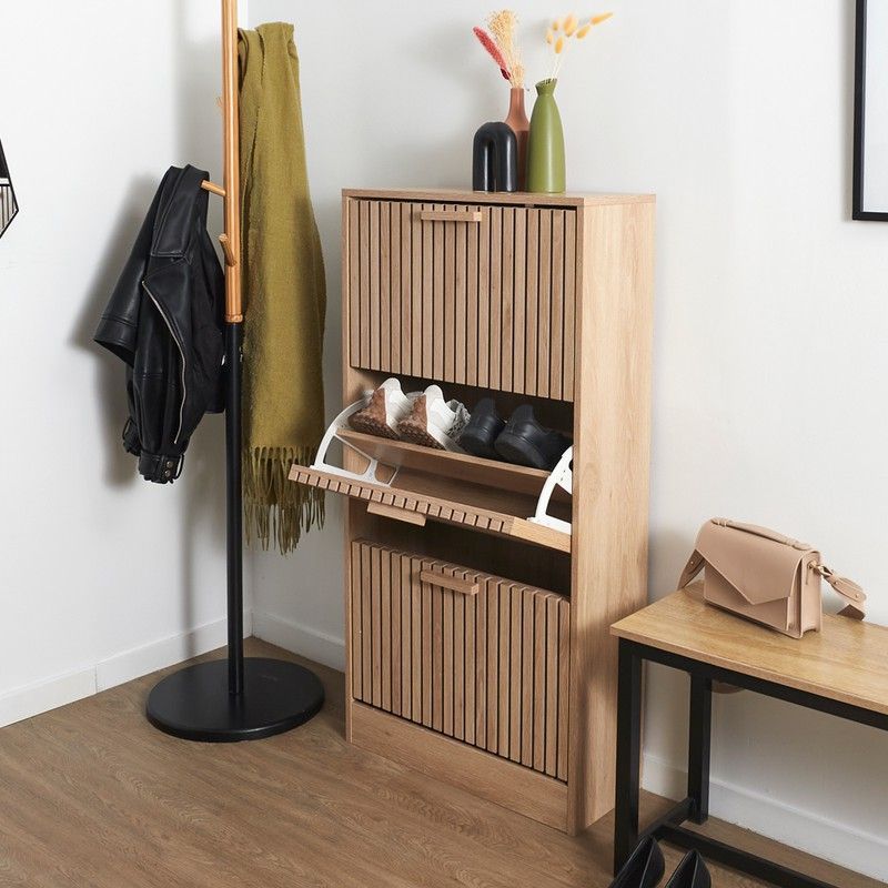 Mobiliario Klaus.Zapatero 60X24X113 Cm.