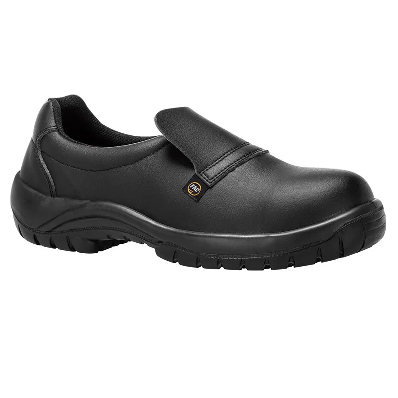 Mocasín de seguridad negro Levante