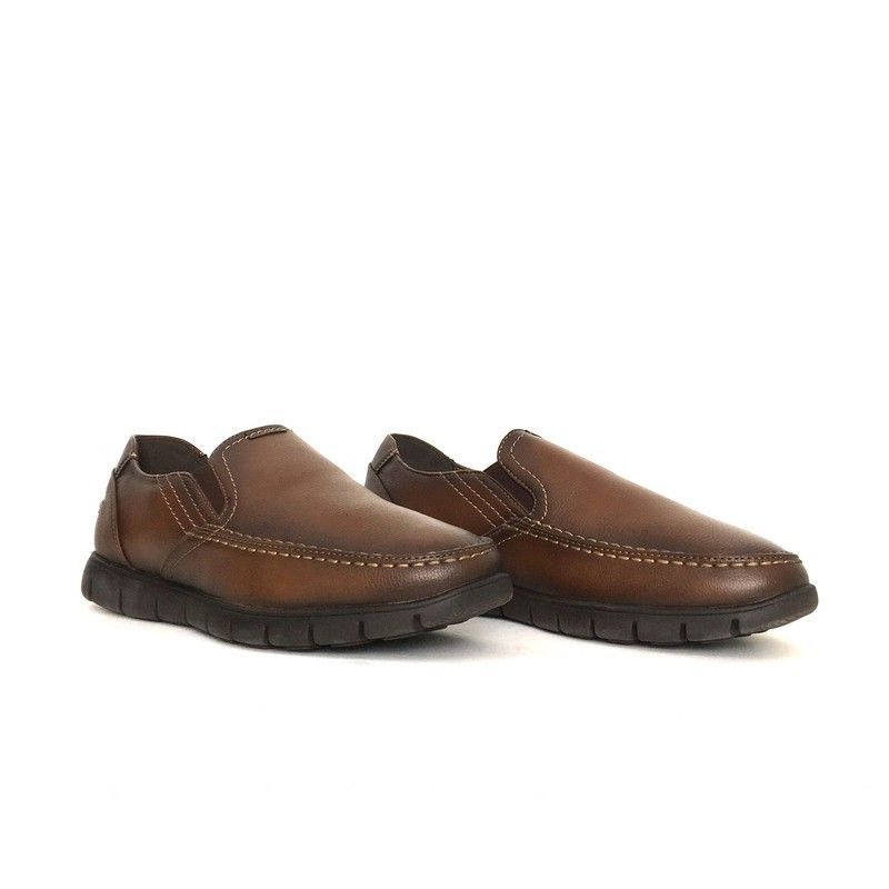 Mocasín Deportivo Para Caballero Marrón marca V&D REF. A903