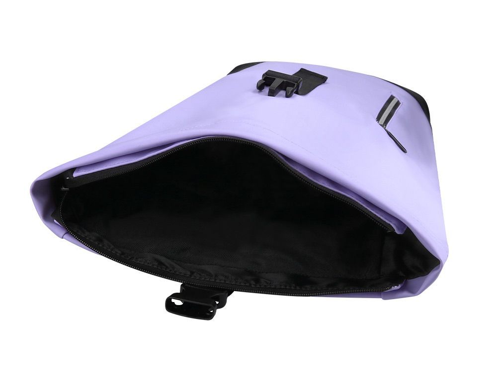 Mochila antartik roll pack waterproof enrollable gran capacidad color lavanda 480x130x280mm