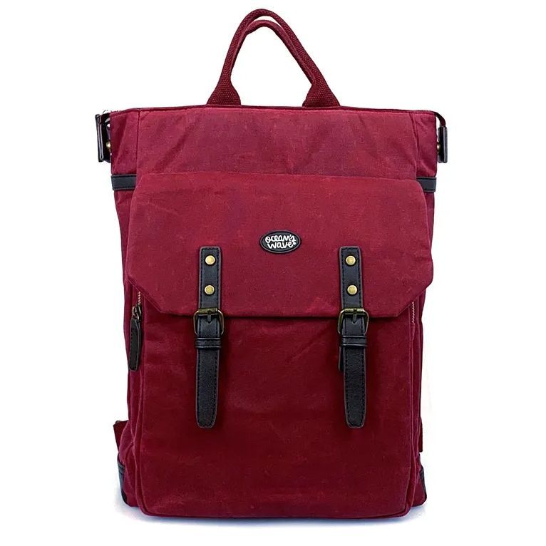 Mochila-bolso urbana Roja