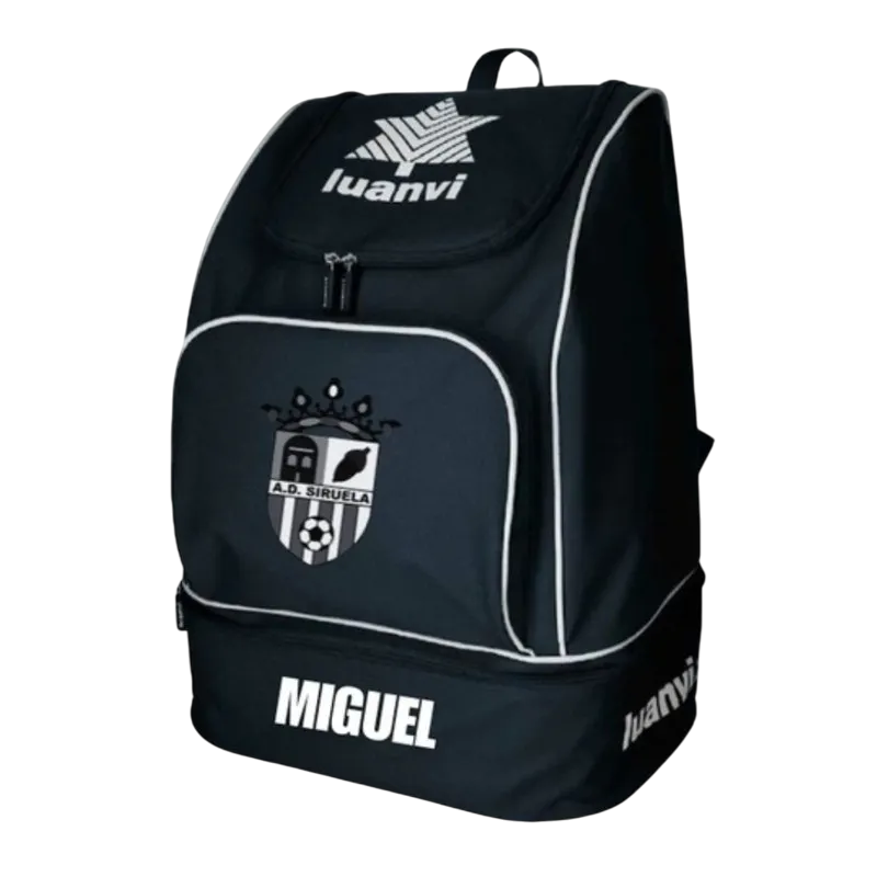 Mochila con zapatero max luanvi Personalizable