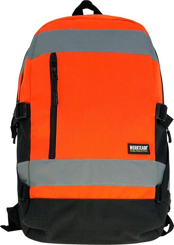 Mochila de alta visibilidad Capacidad 25 litros Naranja