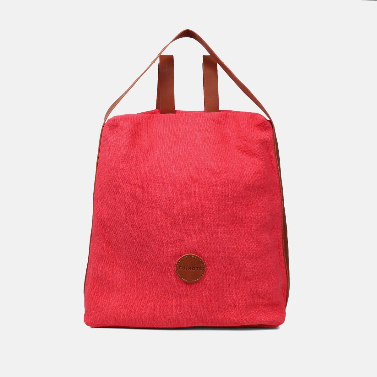 Mochila de lino antirrobo CUIROTS Louise